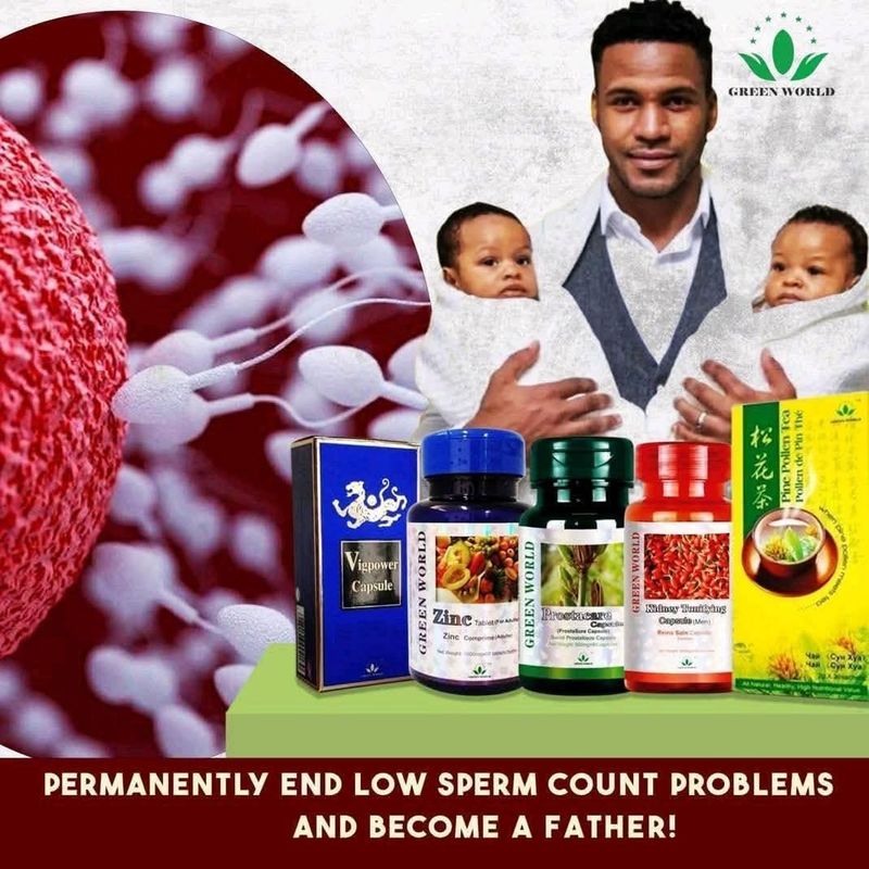 End low sperm count problem and become a father package