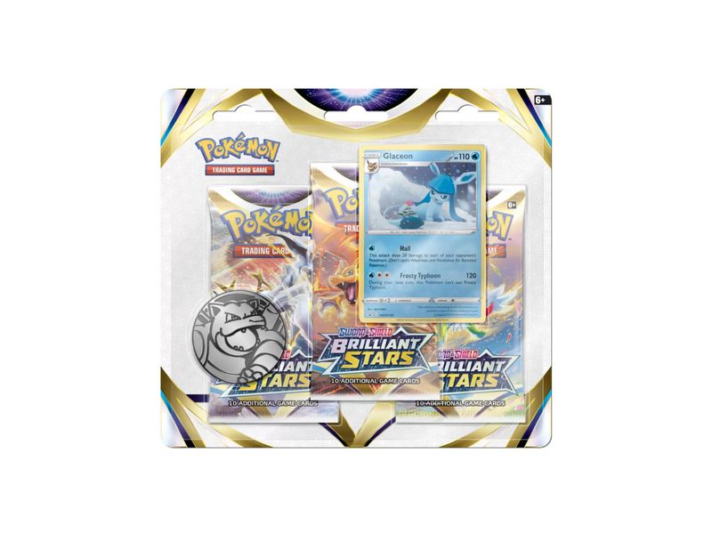 Brilliant Stars Glaceon 3-Pack Blister