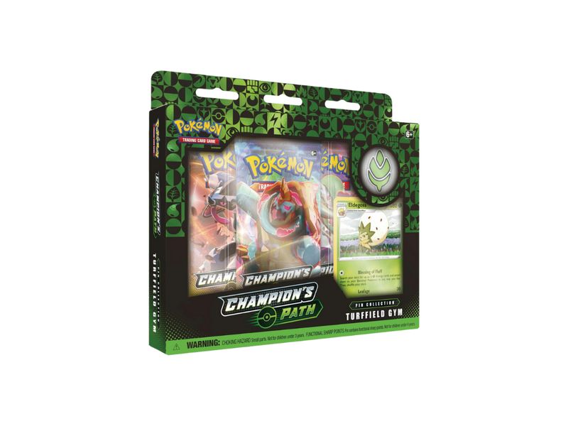 Champion&#39;s Path Turffield Gym Pin Collection