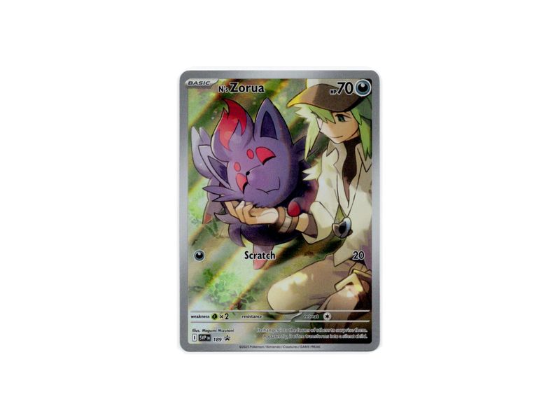 N&#39;s Zorua (SVP 189)