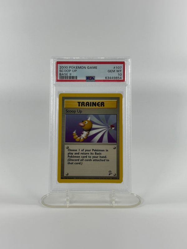 Scoop Up (Base 2) PSA 10