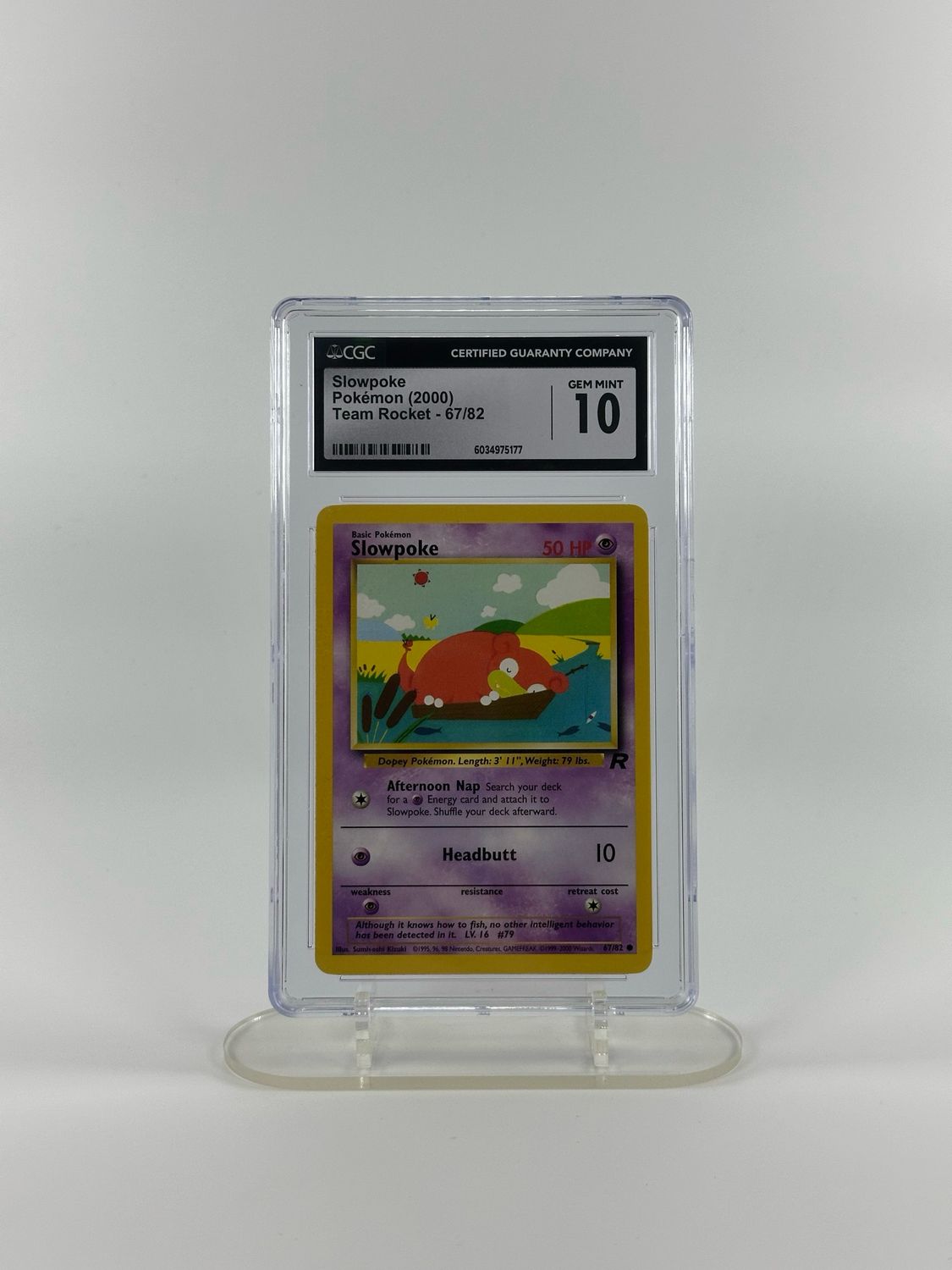 Slowpoke (Team Rocket) CGC 10