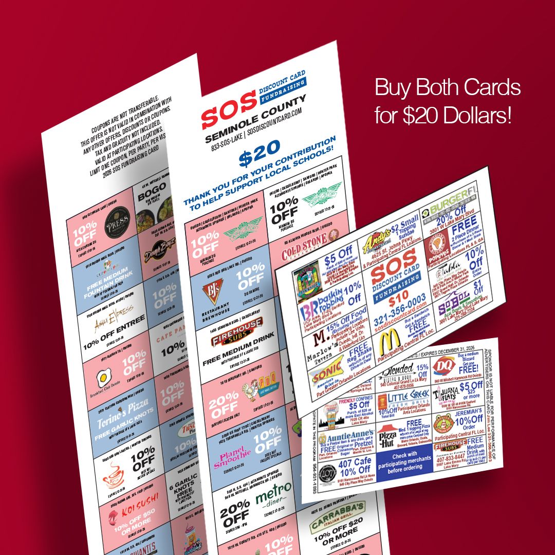 2025 Seminole County Discount Cards