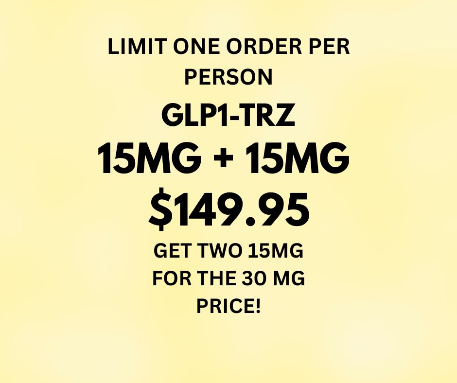 GLP1 15mg X 2 FOR 3Omg Price!