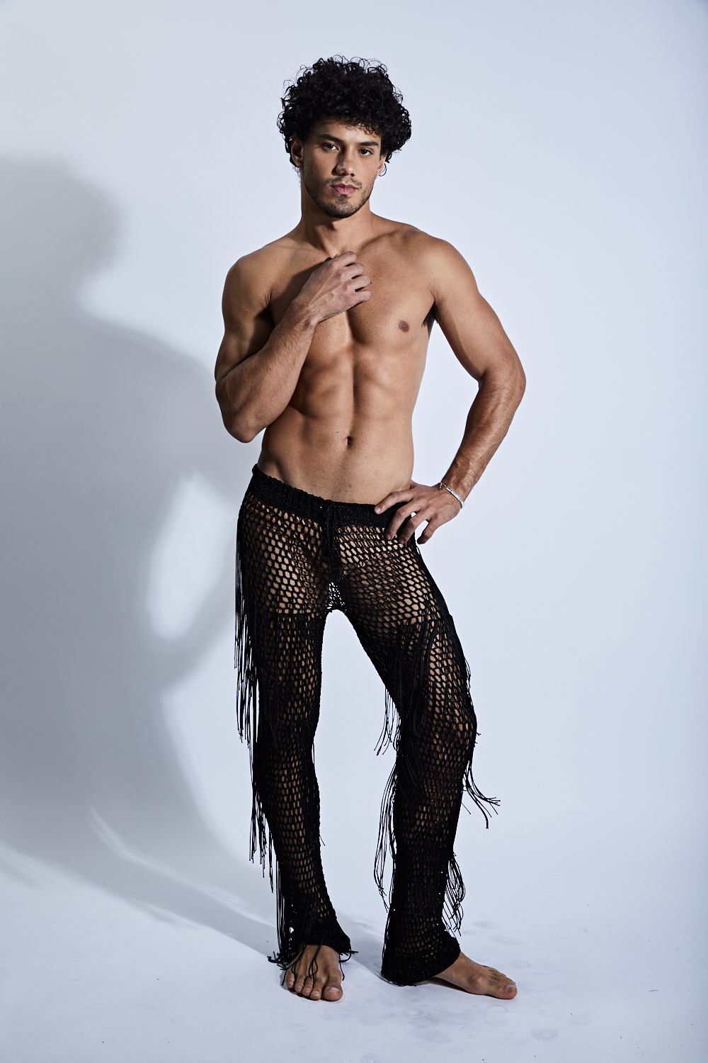 Crochet Pants with Fringes