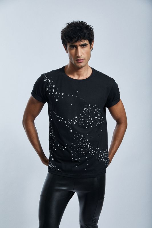 Embroidered Nebula T-Shirt