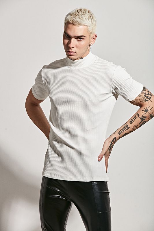 Essential Ribbed Short Sleeve