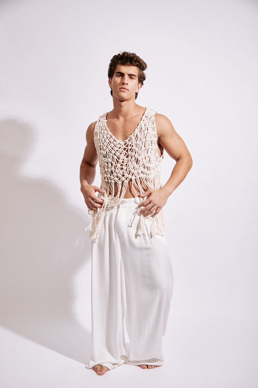 Macramé Fringe Tank