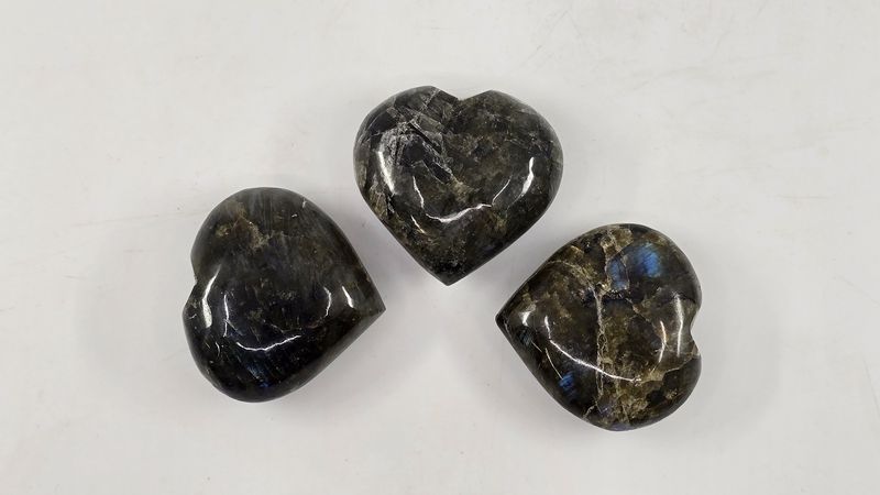 Heart, Labradorite (10064)