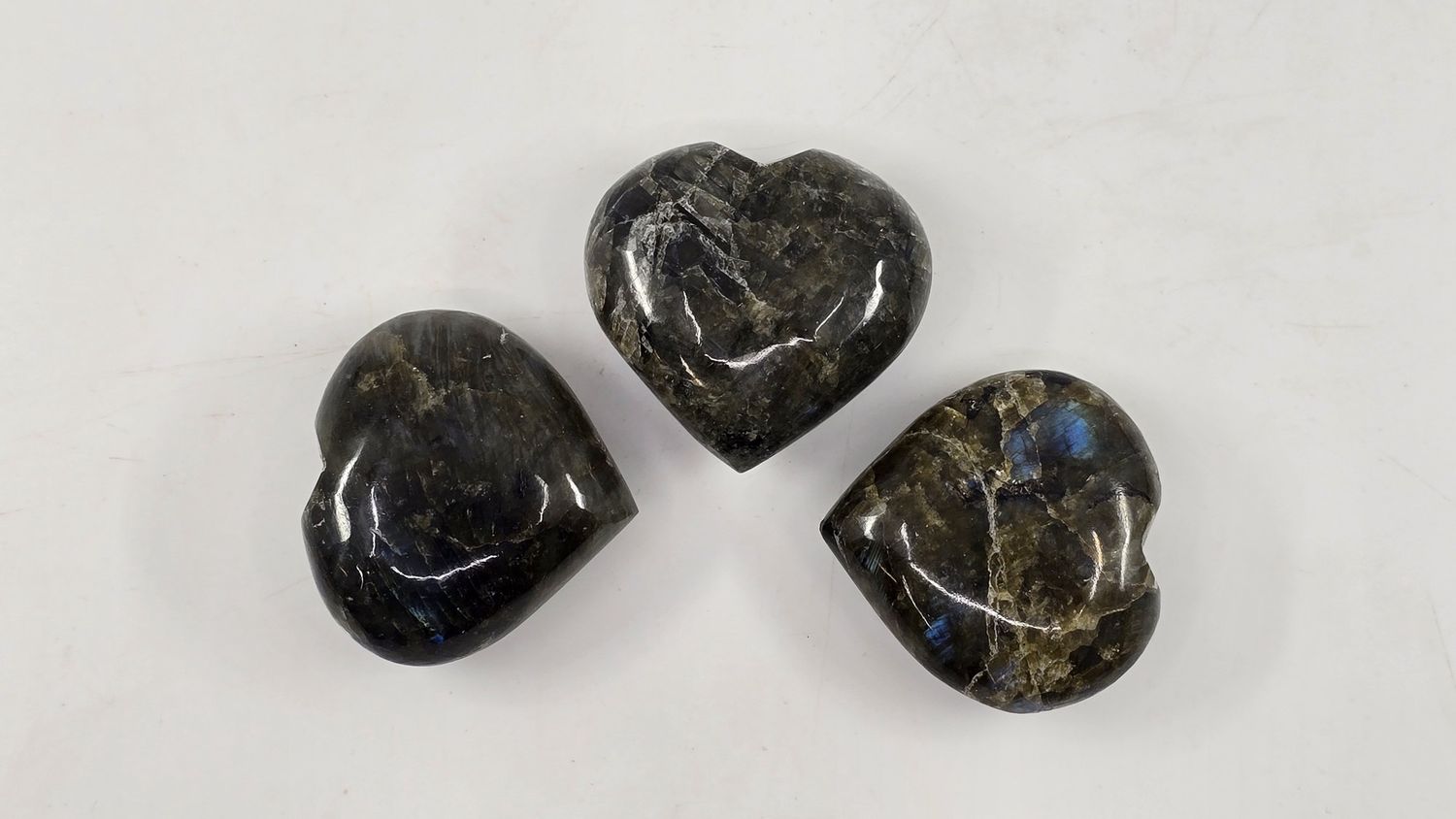 Heart, Labradorite (10064), Size: $20