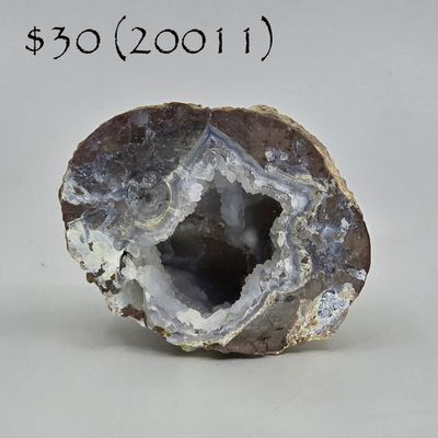 Chalcadony / Quartz, Geode, Natural (20011)