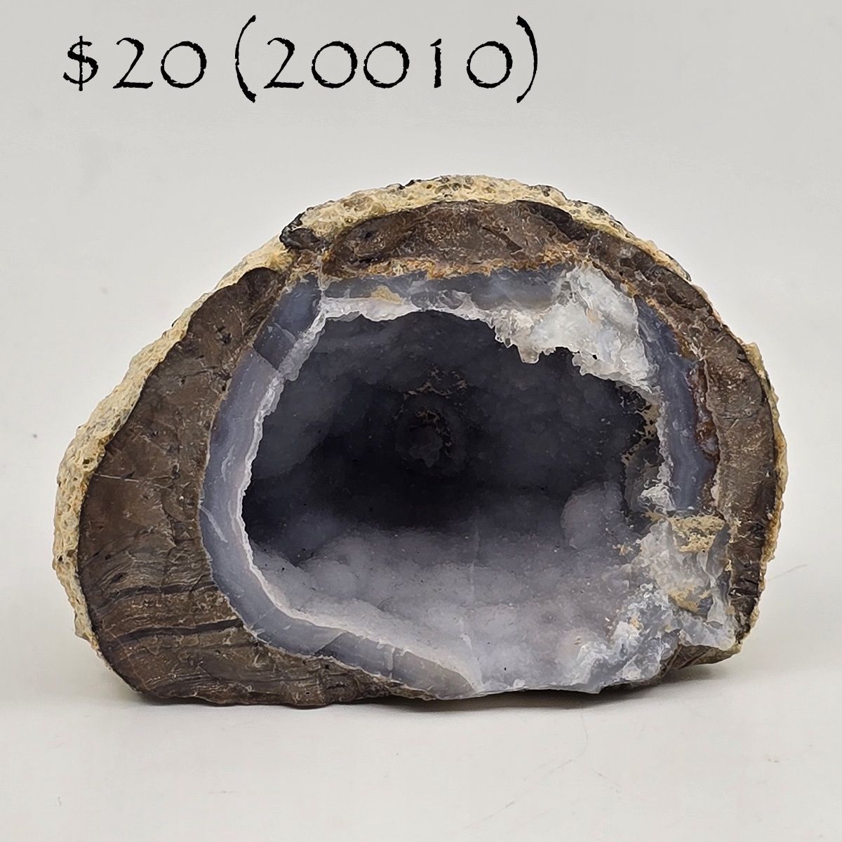 Chalcadony / Quartz, Geode, Natural (20010)