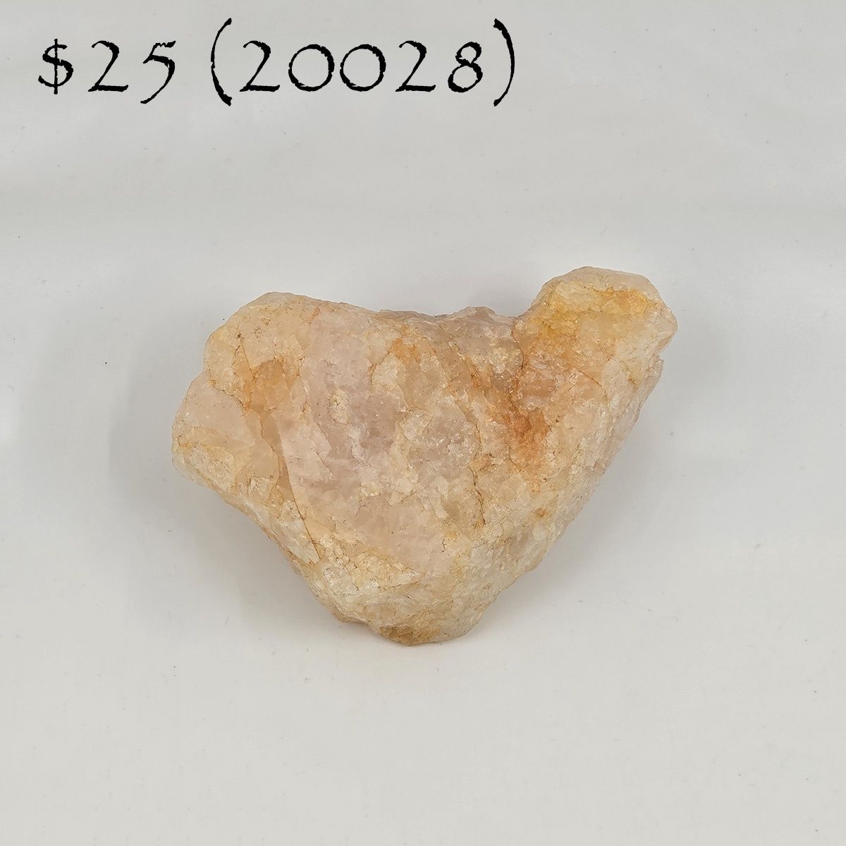 Quartz, Rose, Chunk, Natural (20028)