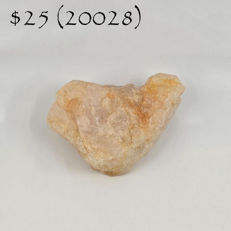 Quartz, Rose, Chunk, Natural (20028)