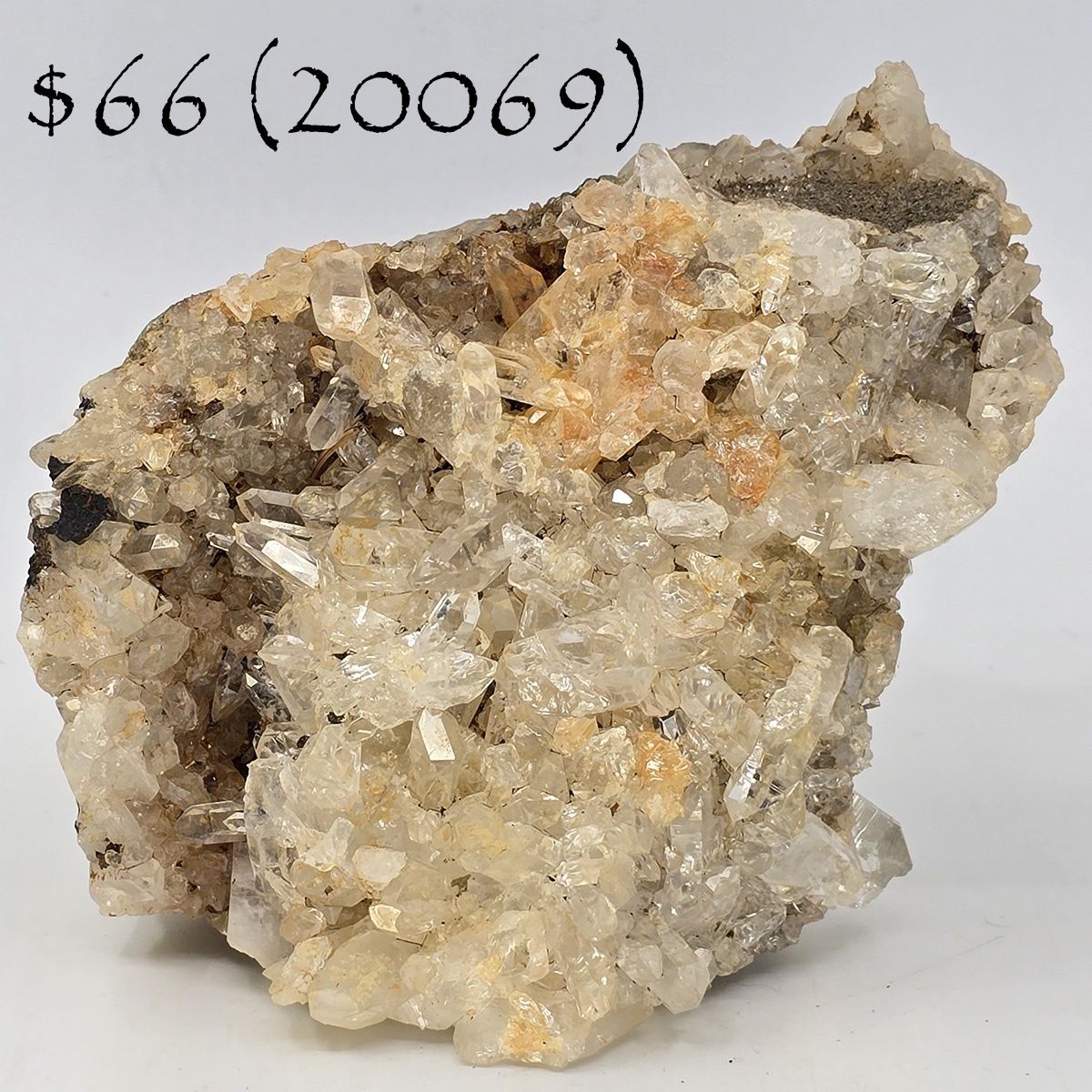 Quartz, Clear, Cluster (20069)