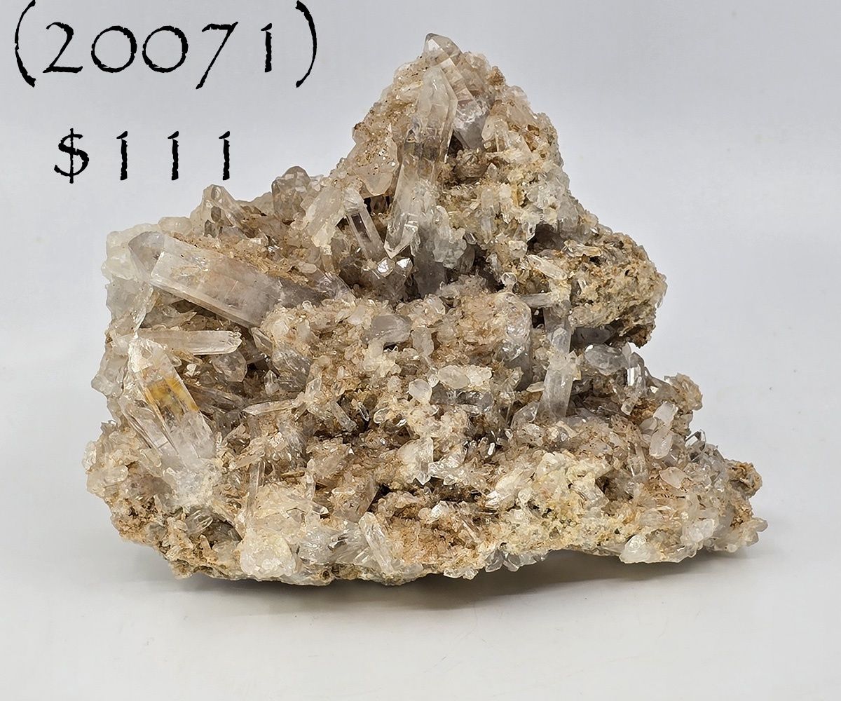 Quartz, Clear, Cluster (20071)