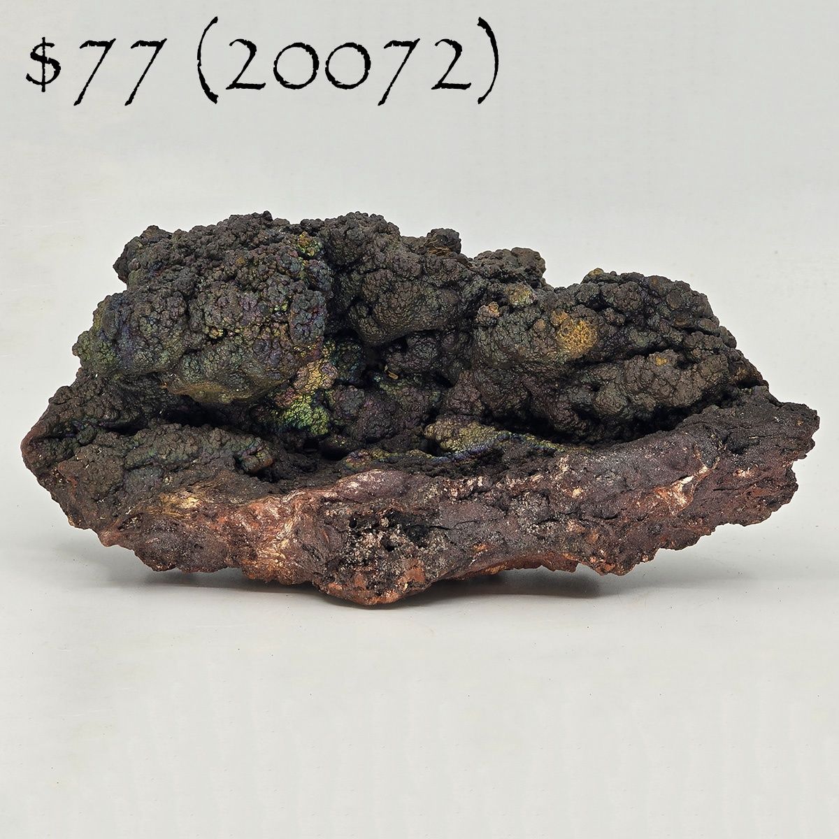 Irrodescent Turgite on Hematite (20072)