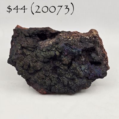 Iridescent Turgite on Hematite (20073)