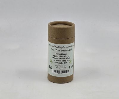 Deodorant, Tea Tree