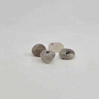 Quartz, Tourmalinated, Tumbled