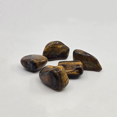 Tiger's Eye, Gold, Tumbled