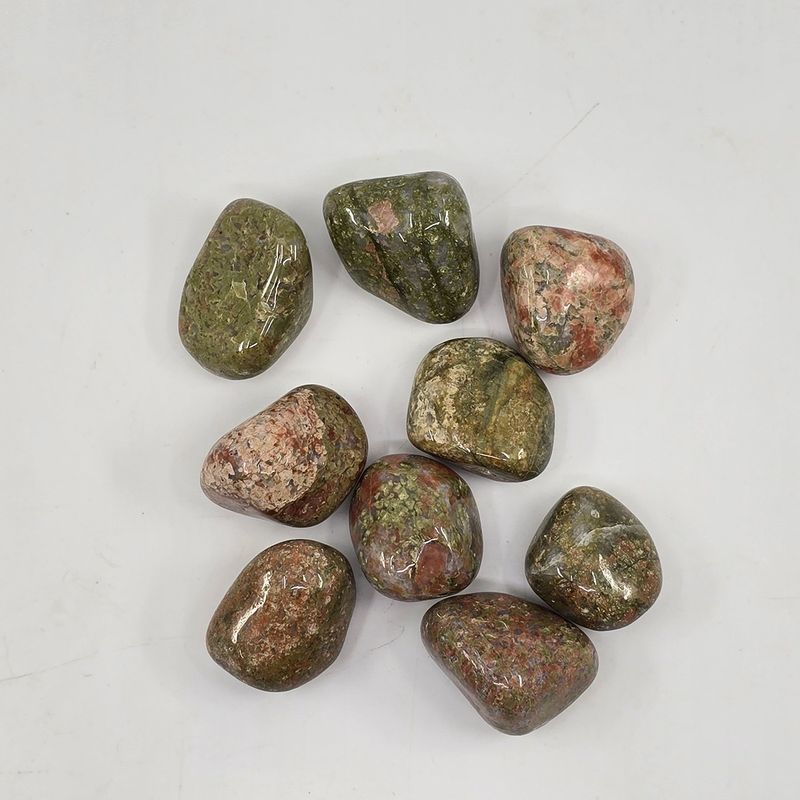 Unakite, Tumbled $4.50