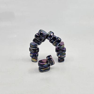 Hematite, Magnetic, Rainbow, Tumbled