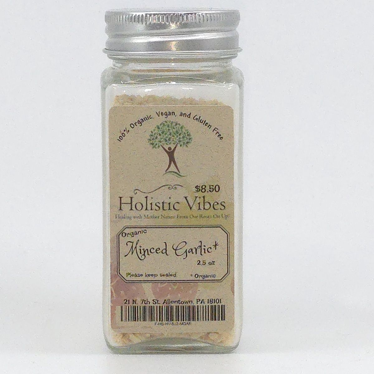 Organic Garlic, Minced
