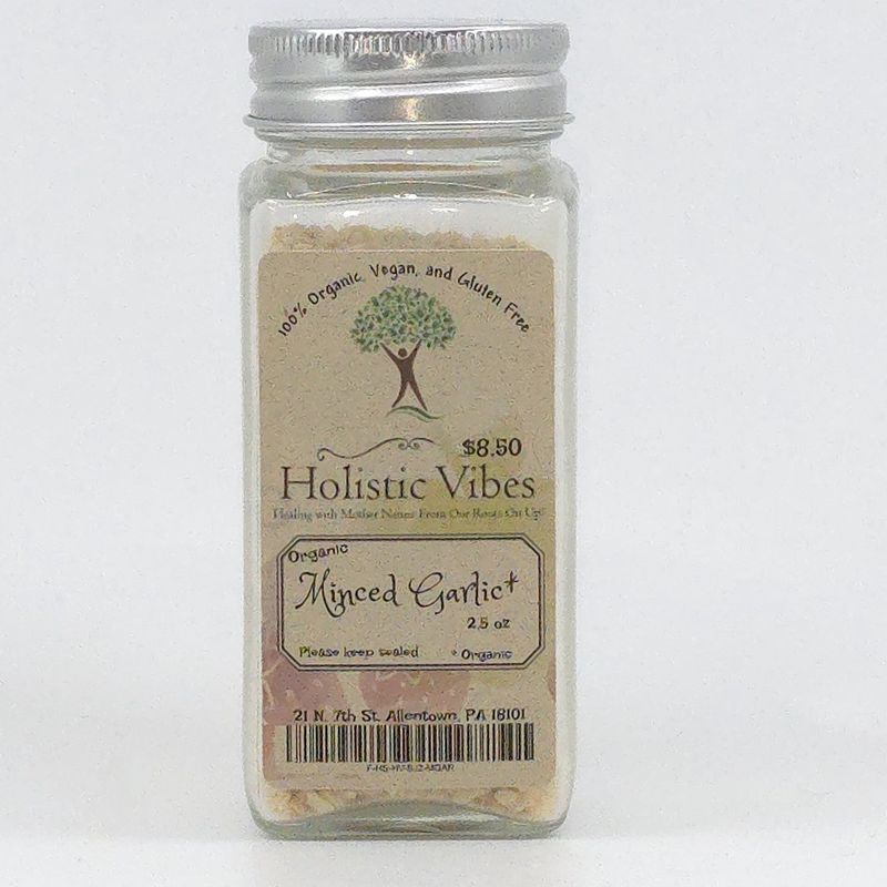 Organic Garlic, Minced