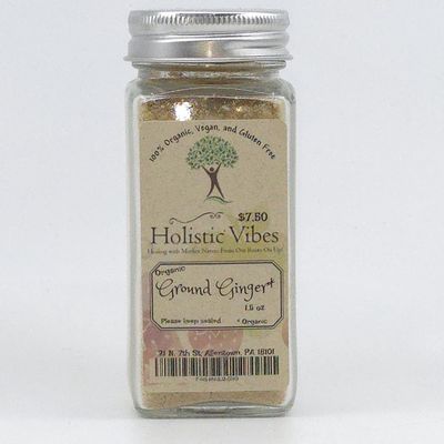 Organic Ginger Root, Powder