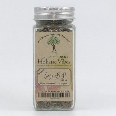 Organic Sage, Leaf