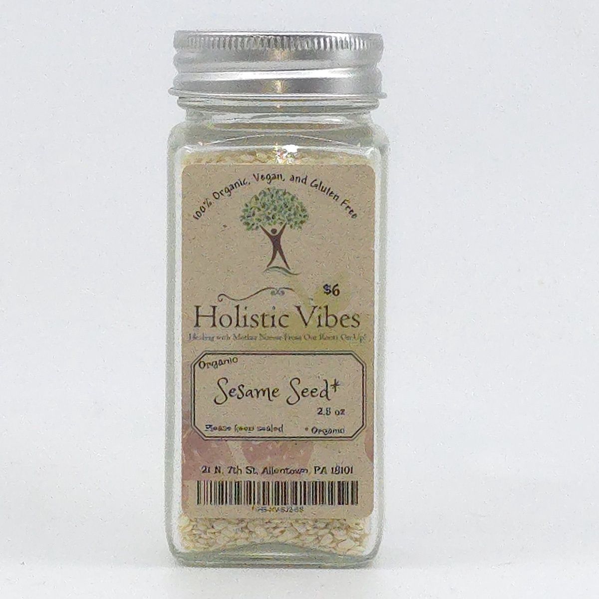 Organic Sesame Seeds, White