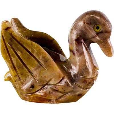Spirit Animal 1.25-Inch, Swan, Dolomite