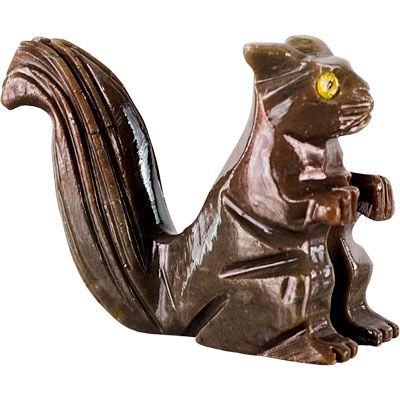 Spirit Animal 1.25-Inch, Squirrel, Dolomite