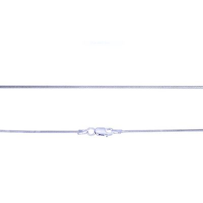 Chain, Snake, Sterling Silver, 24 Inch