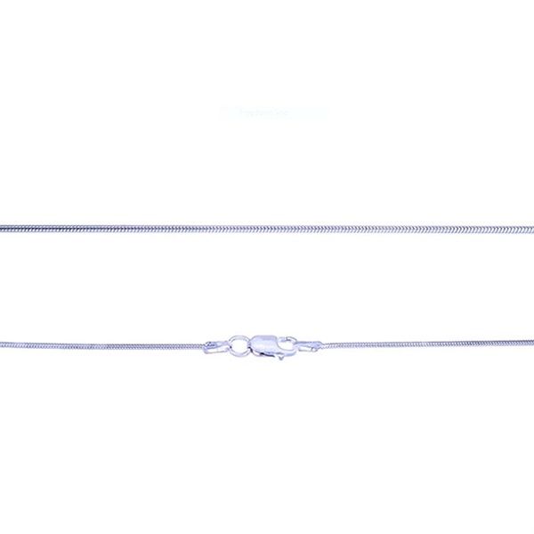 Chain, Snake, Sterling Silver, 18 inch