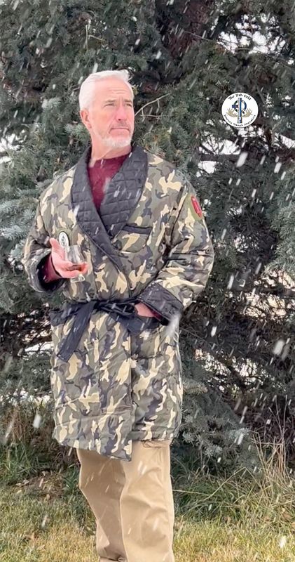 PATROL BASE LOUNGE JACKET-WOODLAND  (PBLJ-W)