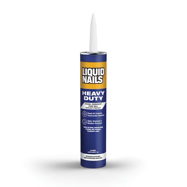 Liquid Nails, 10 oz Water &amp; Weather Resistant