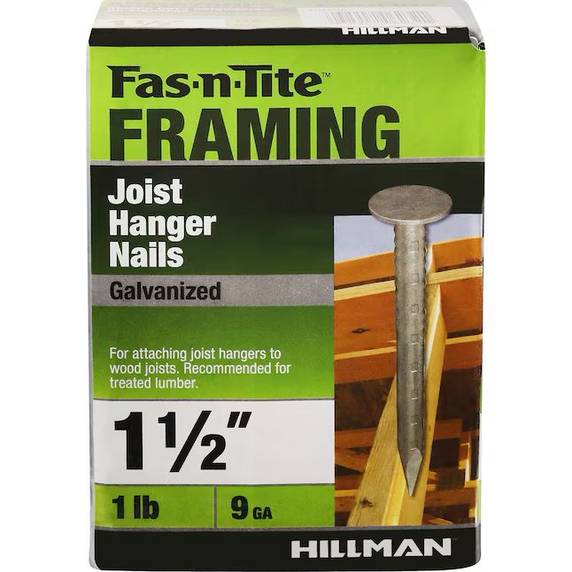 Fas-n-Tite 1-1/2-in Framing Joist Hanger Nails (1 lb box)