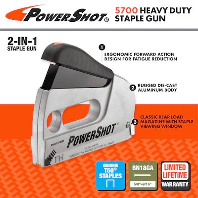 POWERSHOT Brad &amp; T50 Staple Gun