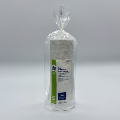 Project Source 10ftx100ft Clear 2-mil plastic sheeting
