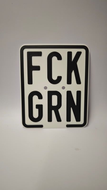 Show-Kennzeichen Auswahl: GRN TÜV