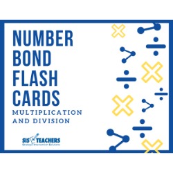 Number Bond Flash Cards: Multiplication and Division