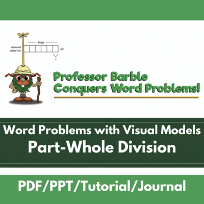 Word Problems with Visual Models: Part-Whole Division