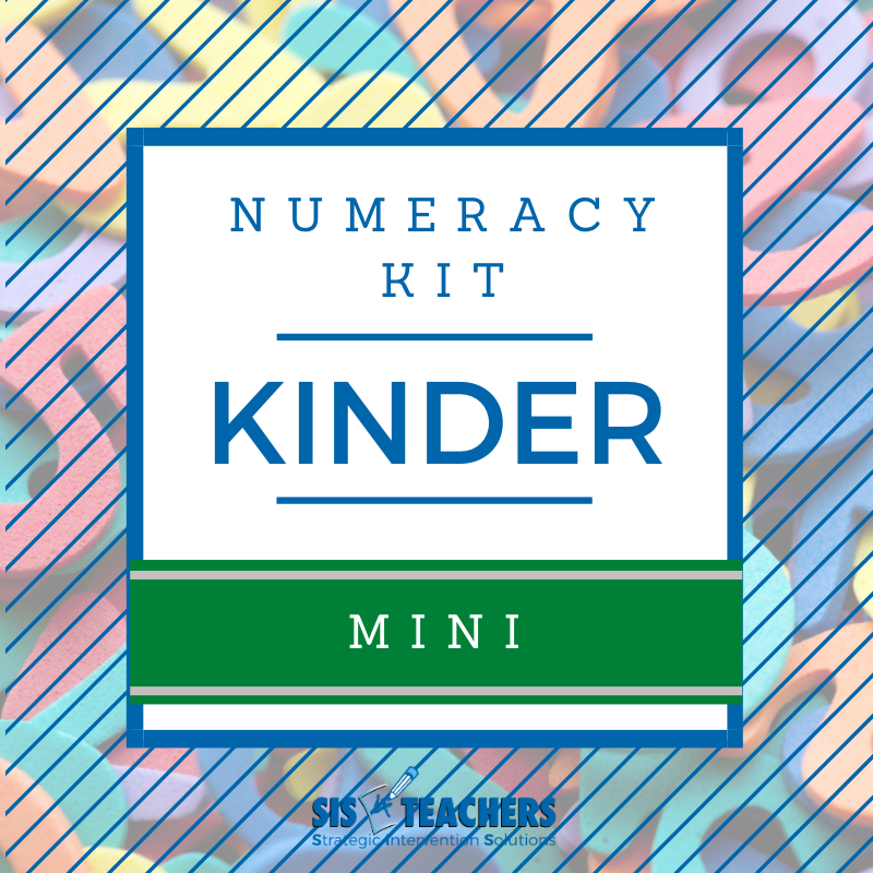 Kindergarten Numeracy Kit - Mini Kindergarten Numeracy Kit - Mini
