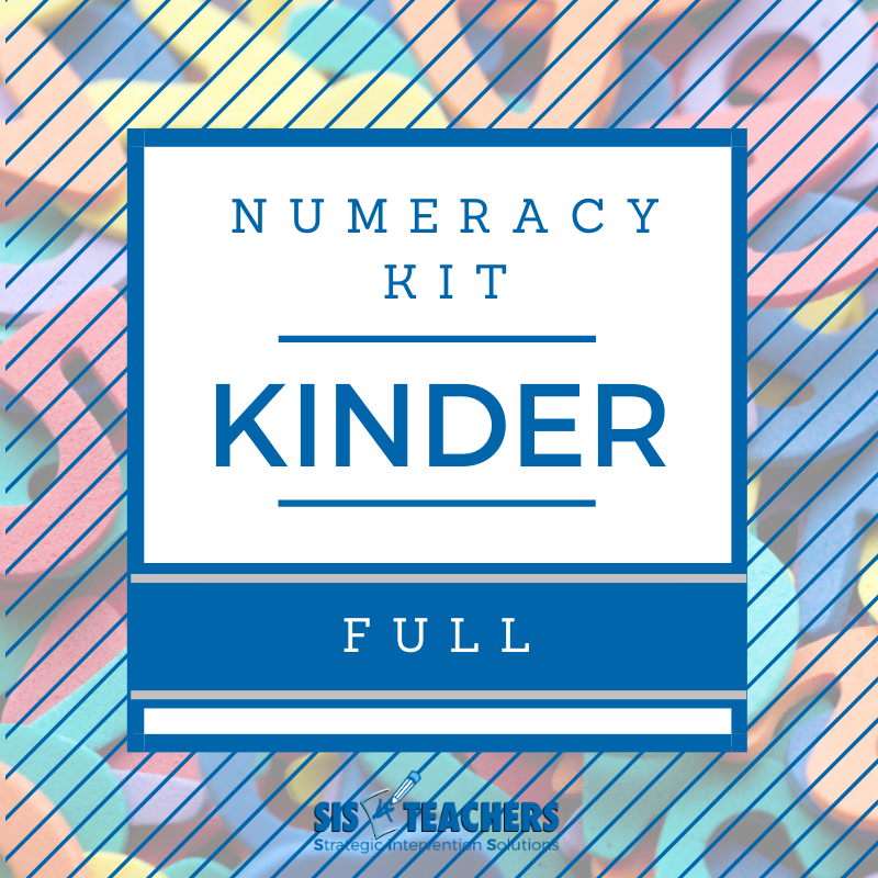 Kindergarten Numeracy Kit - Full Kindergarten Numeracy Kit - Full