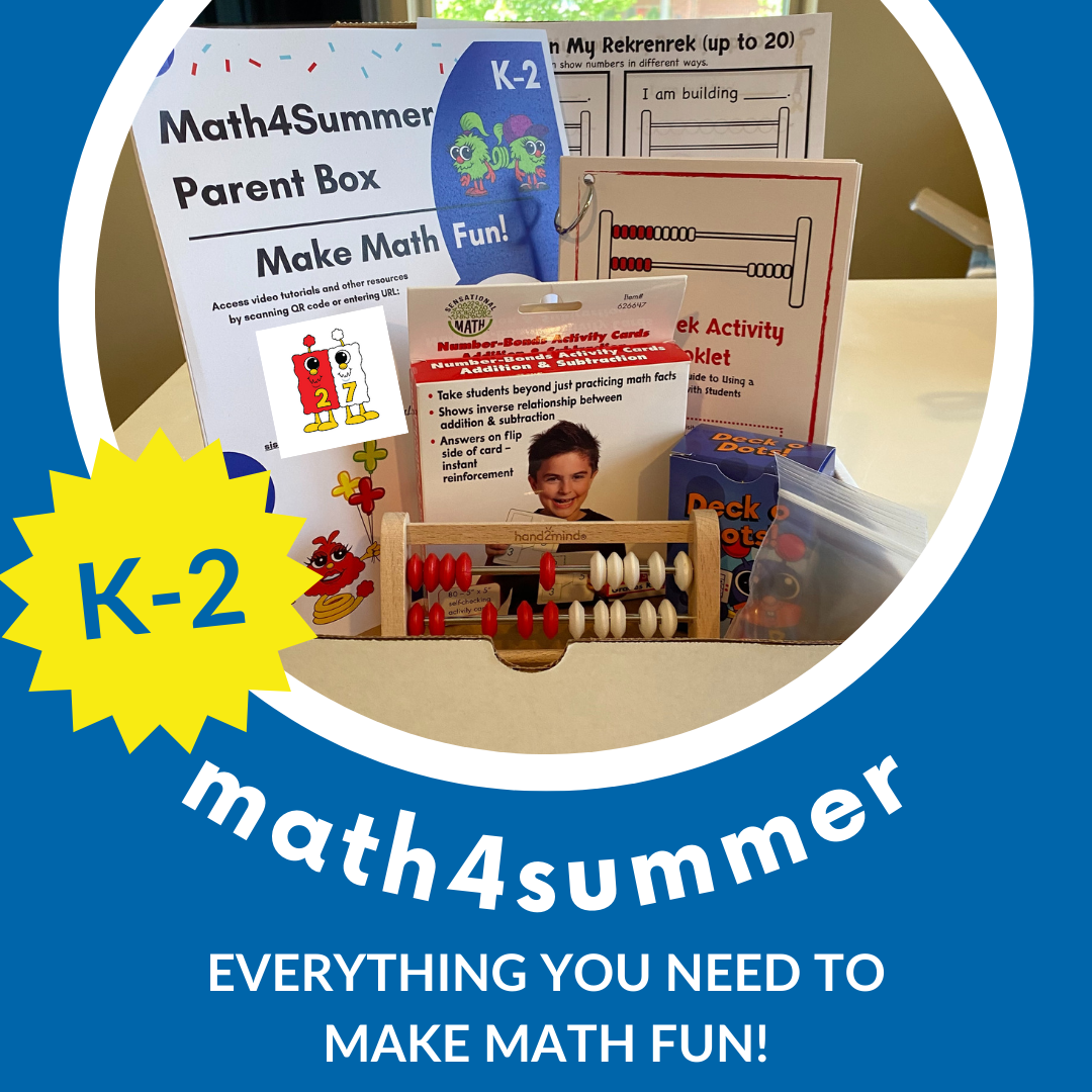 K-2: math4summer Parent Box