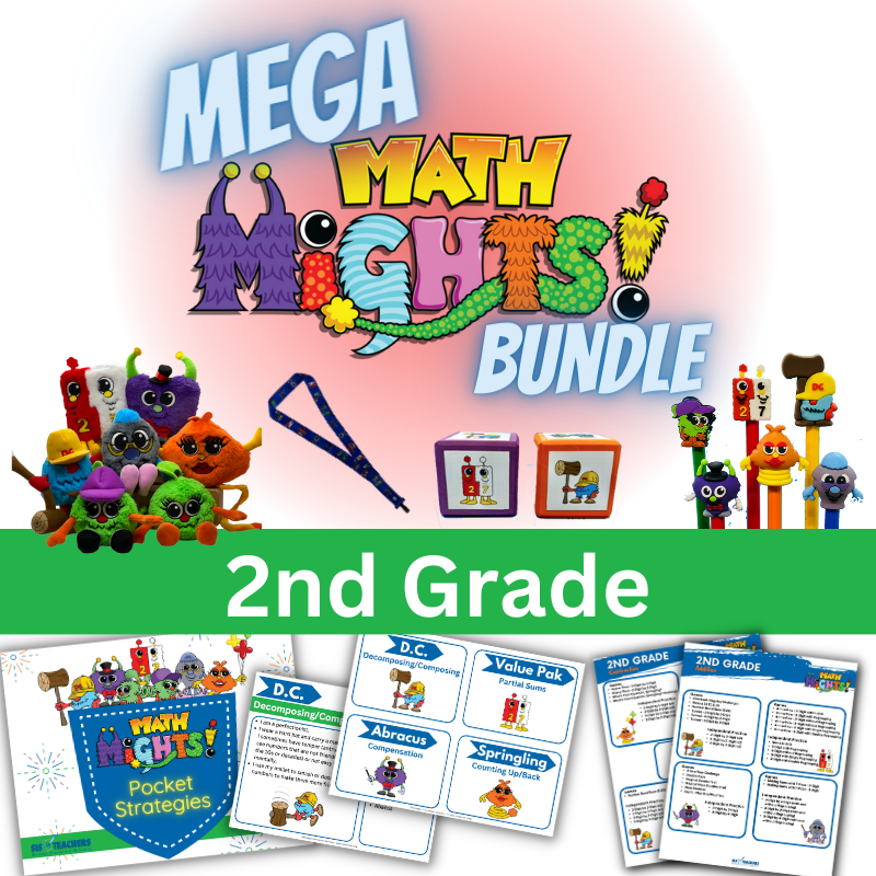 Mega Math Mights Bundle: 2nd Grade