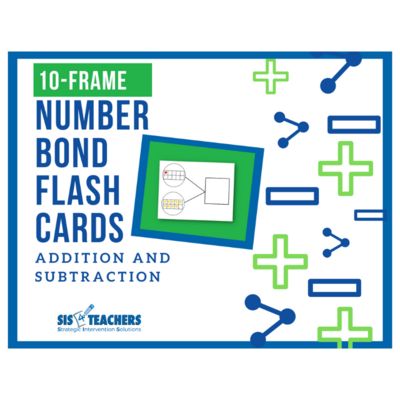 Number Bond Cards - 10-Frame: Addition/Subtraction