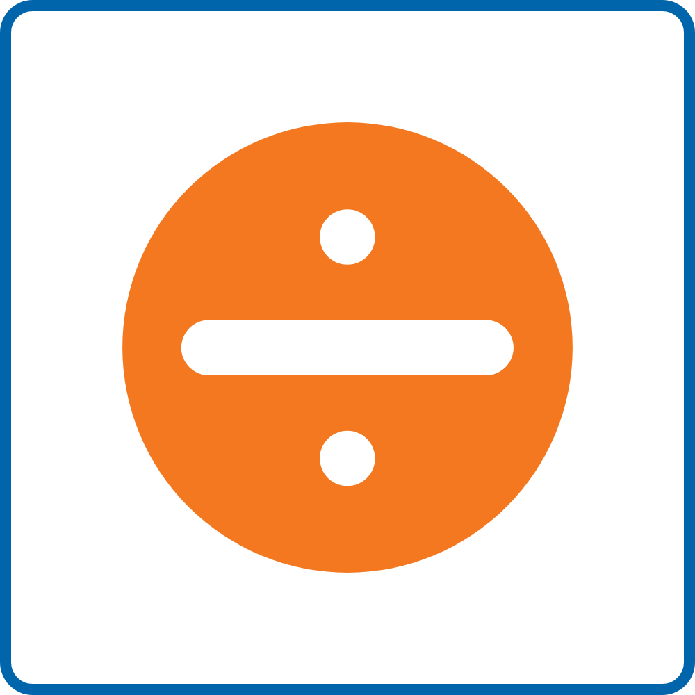 Division introduction to multiplication concrete level sis for